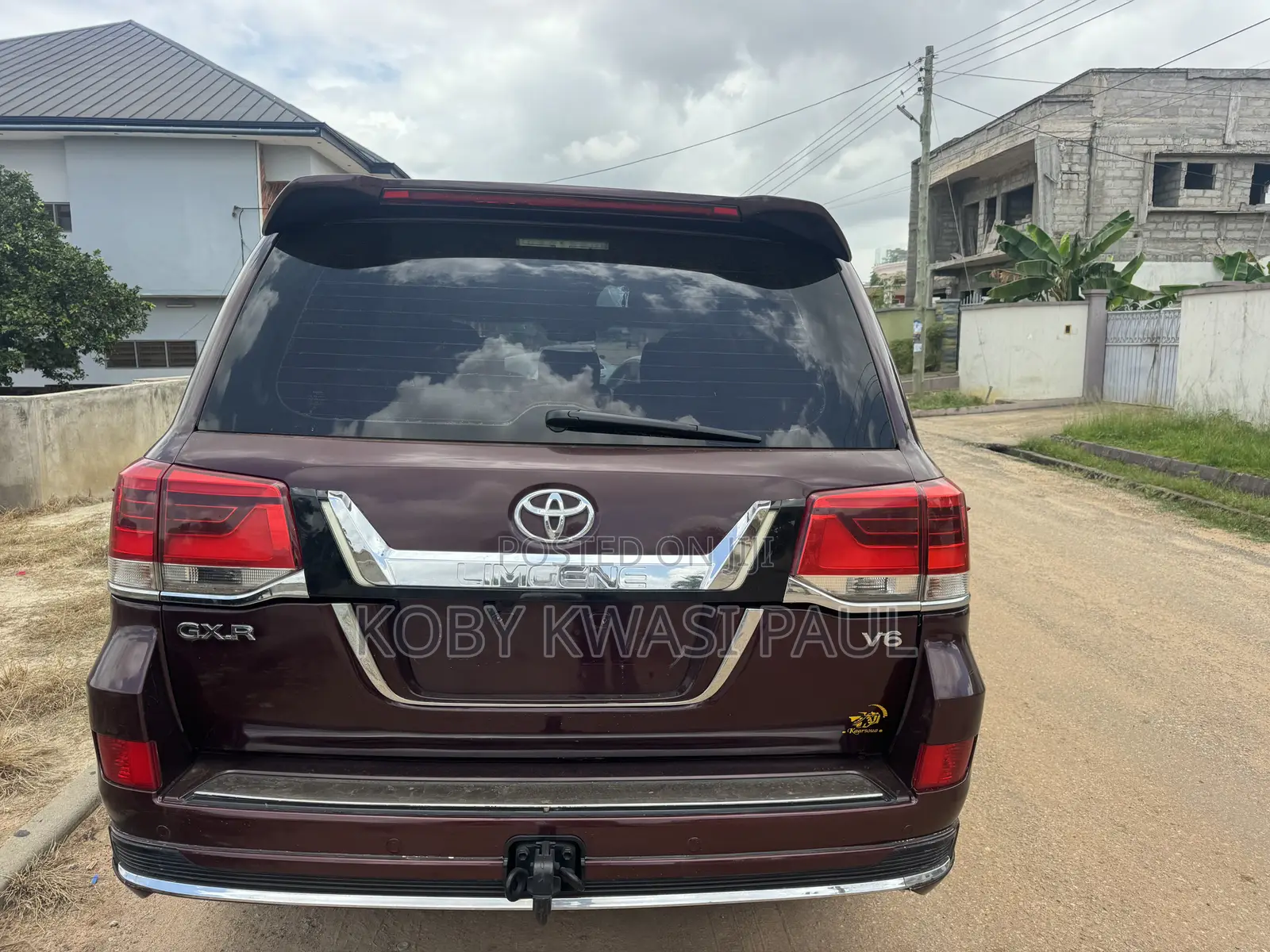 Toyota Land Cruiser 4.0 V6 GX 2012 Burgundy