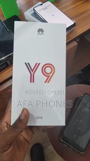 New Huawei Y9 2019 128 GB Black