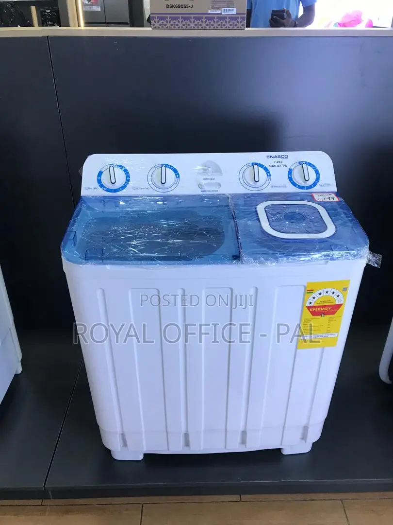 Nasco 7kg Twin Top Exciting Washing Machine