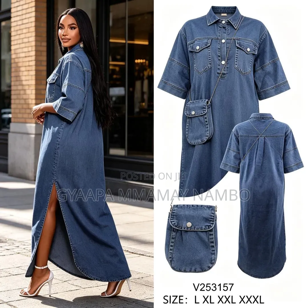Classic Ladies Jeans Dress