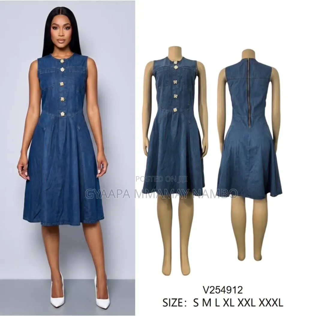 Classic Ladies Jeans Dress