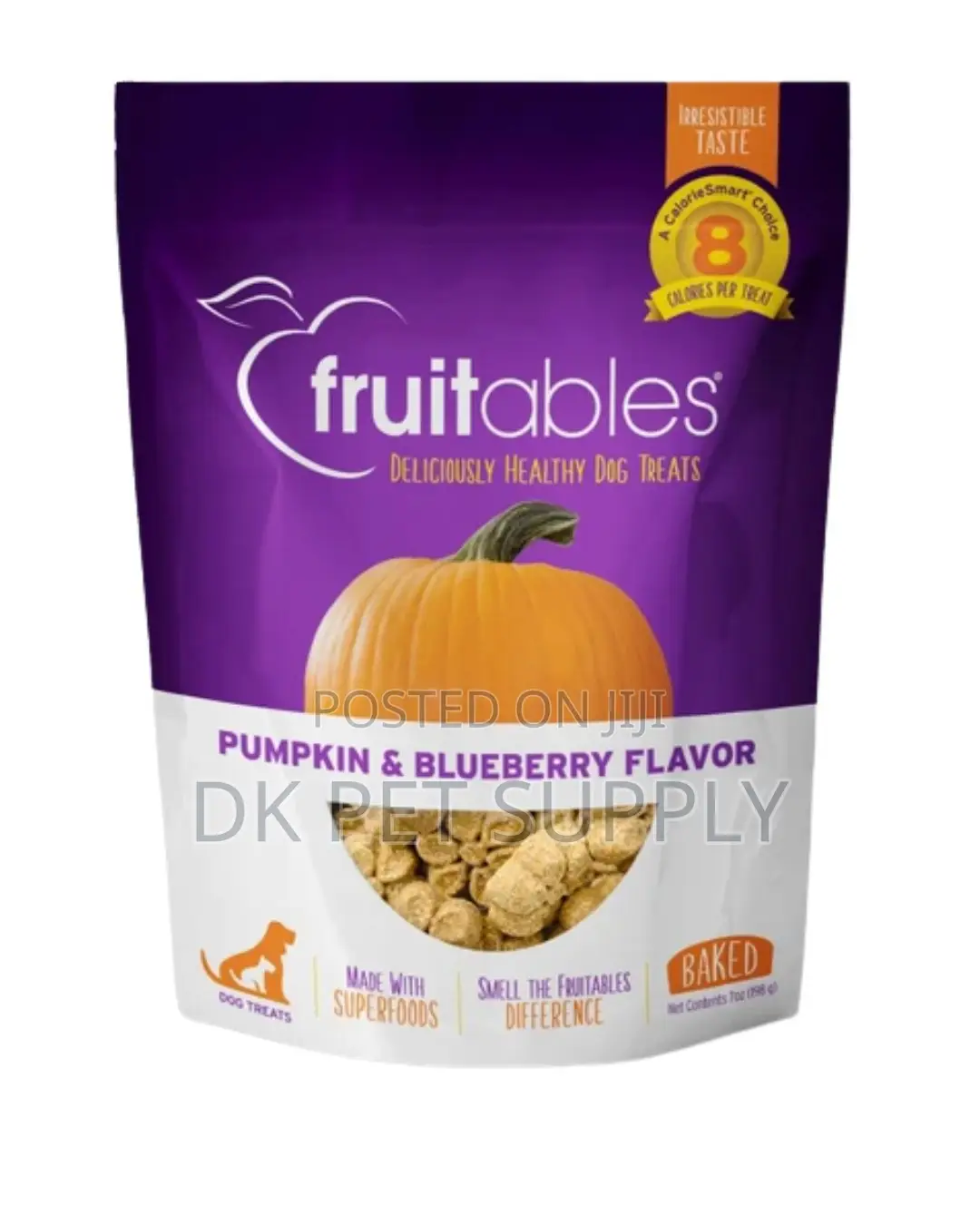 Pumpkin Blueberry Dog Treats