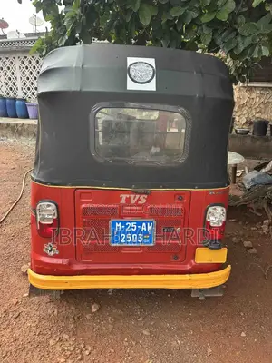 TVS King Deluxe Plus iTouch Start 2025 Red