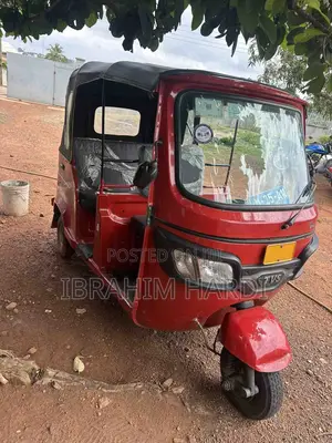 TVS King Deluxe Plus iTouch Start 2025 Red