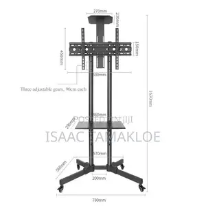 Thick Mobile TV Stand 32-70 Inches