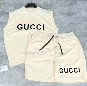 Men’s Stylish 2-Piece Shorts and Sleeveless / Armless Top Set
