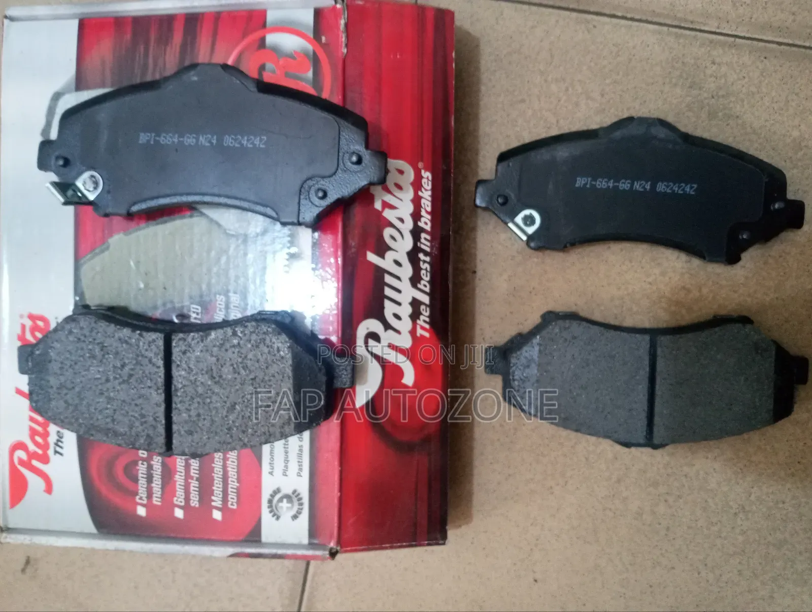 Premium Raybestos Jeep Wrangler,Brake Pads for JEEP, Imported From USA