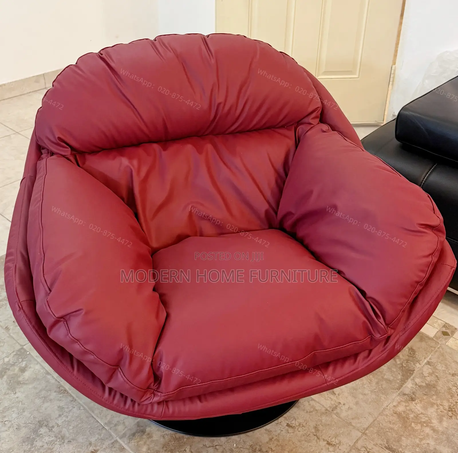 Luxury Red Armchair | Imported | Rare Stock | Retail Wholesale