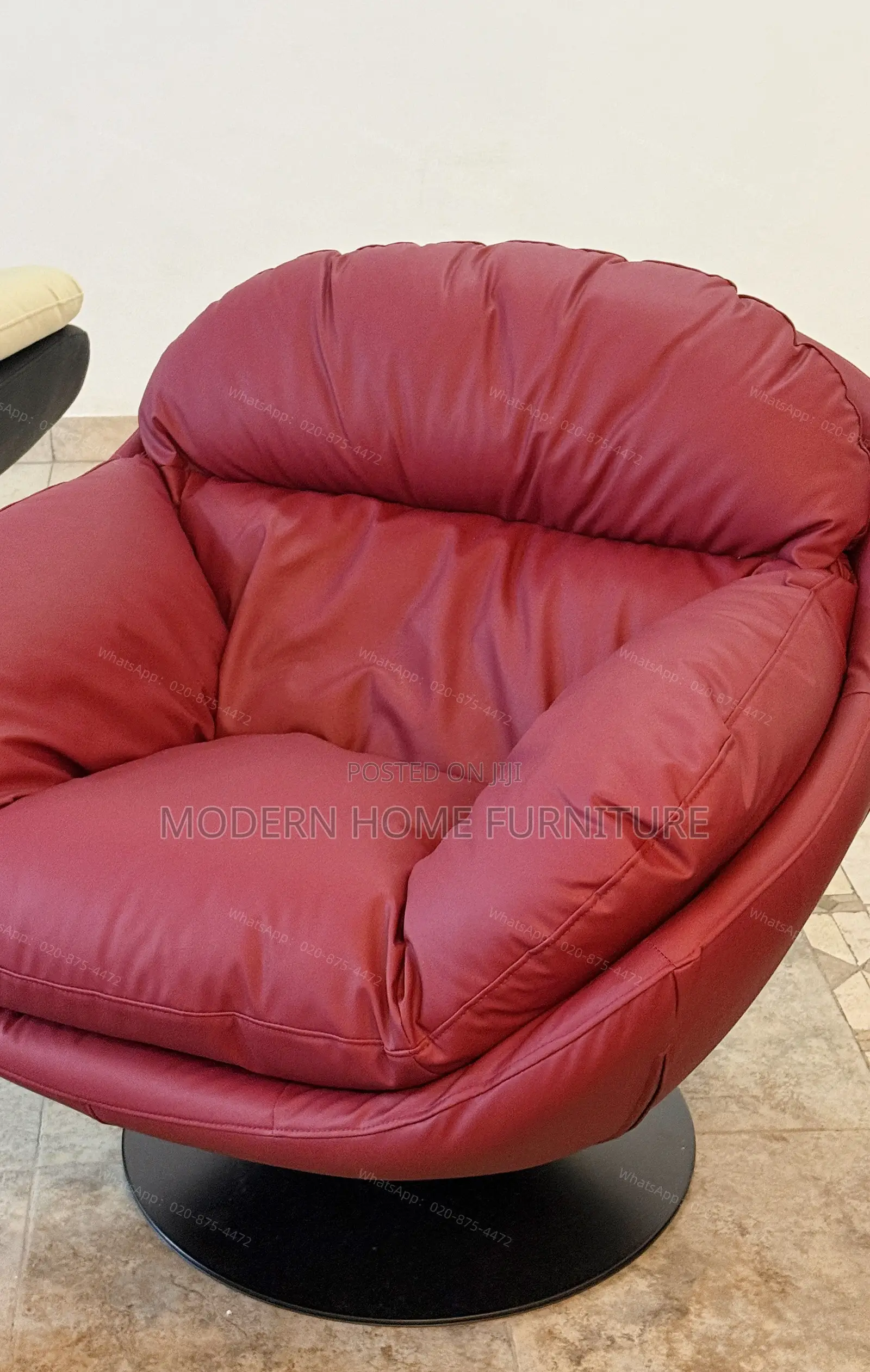 Luxury Red Armchair | Imported | Rare Stock | Retail Wholesale