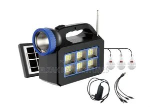 Solar Rechargeable Light/Radio/Power Bank