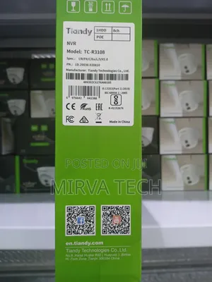 Tiandy 8-Channel Poe NVR