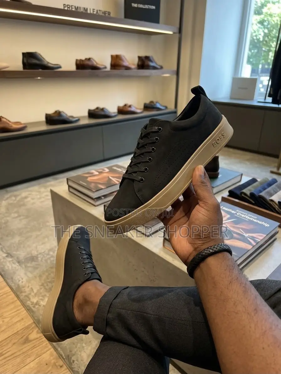 Black Boss Executive Casual Sneaker