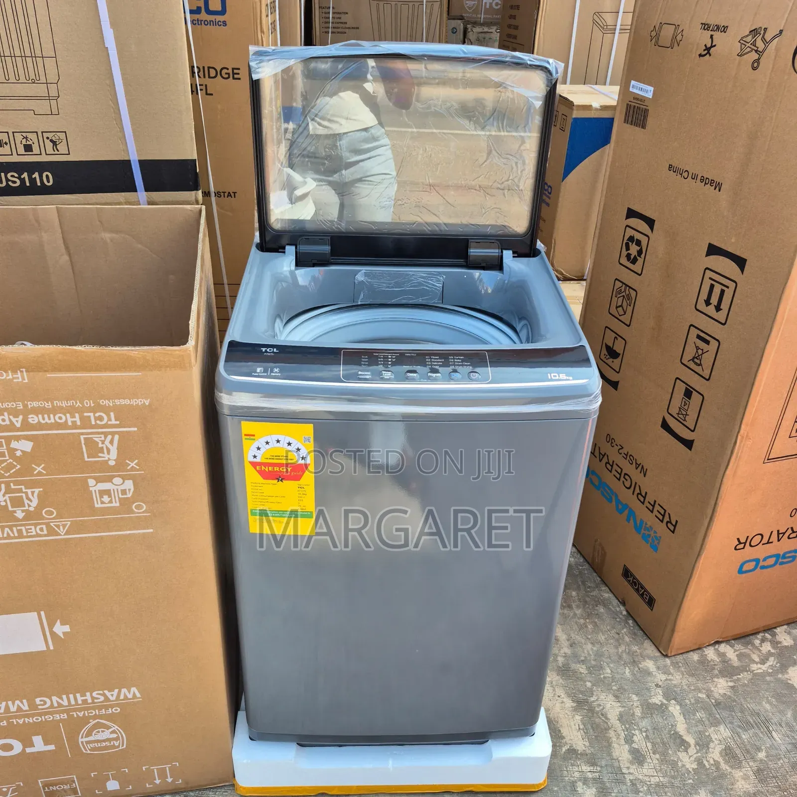 TCL 10.5 Kg Fully Automatic Washing