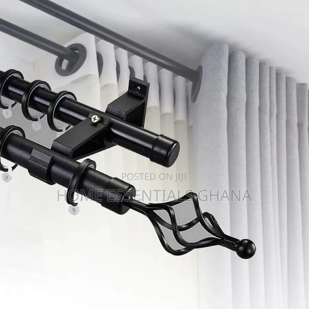 Elegant Double Curtain Rod – Premium Stylish 
