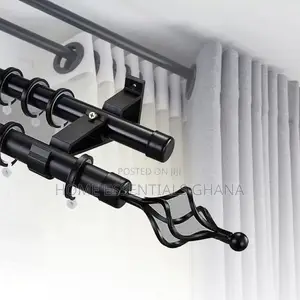 Elegant Double Curtain Rod – Premium Stylish 