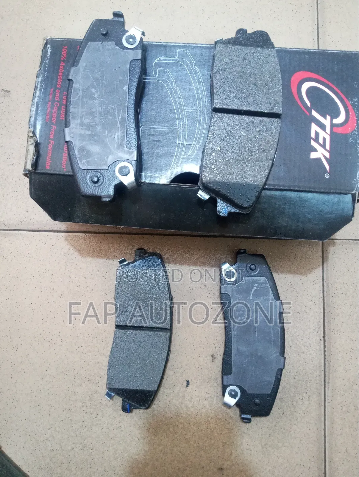 Premium Centric Chrysler 300, Challenger Brake Pads From the USA
