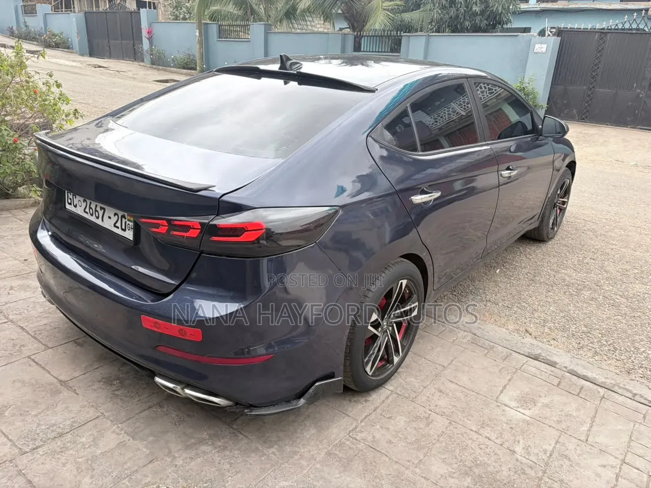 Hyundai Elantra 2017 Blue