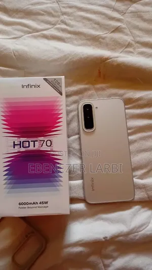 New Infinix Hot 70 128 GB Silver