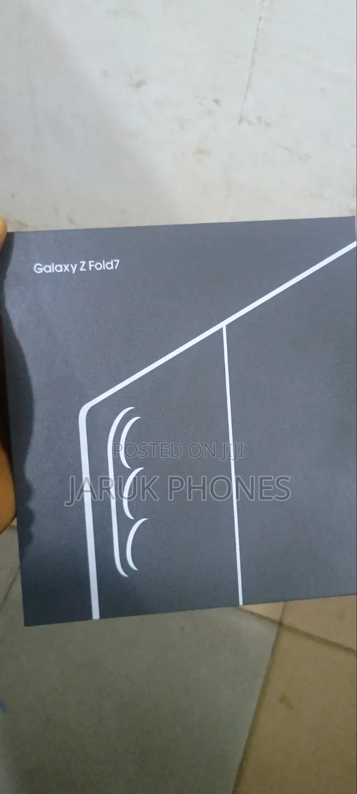 New Samsung Galaxy Z Fold7 256 GB Black