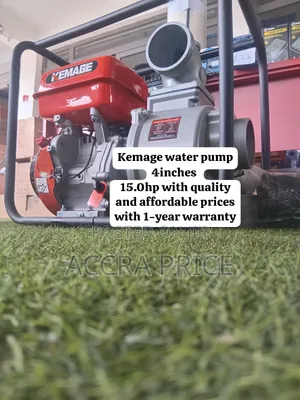 Heavy Duty Kemage Gasoline Water Pump – Quality Machine for Farmers