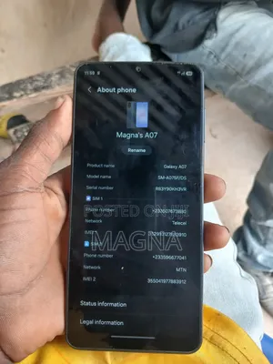 Samsung Galaxy A07 64 GB Black