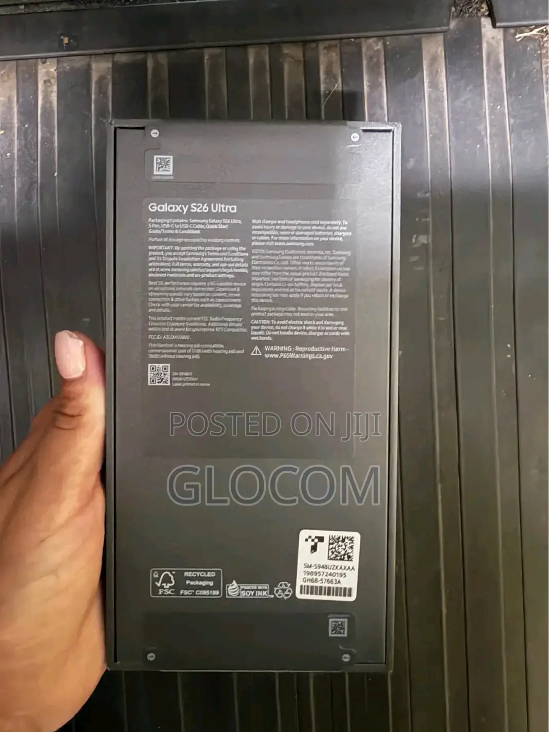 New Samsung Galaxy S26 Ultra 5G 1 TB Black
