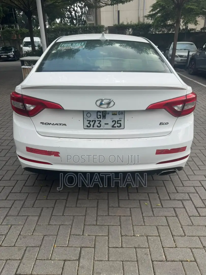 Hyundai Sonata ECO Sedan FWD (1.6L 4cyl 7A) 2016 White