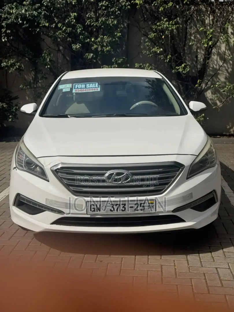 Hyundai Sonata ECO Sedan FWD (1.6L 4cyl 7A) 2016 White