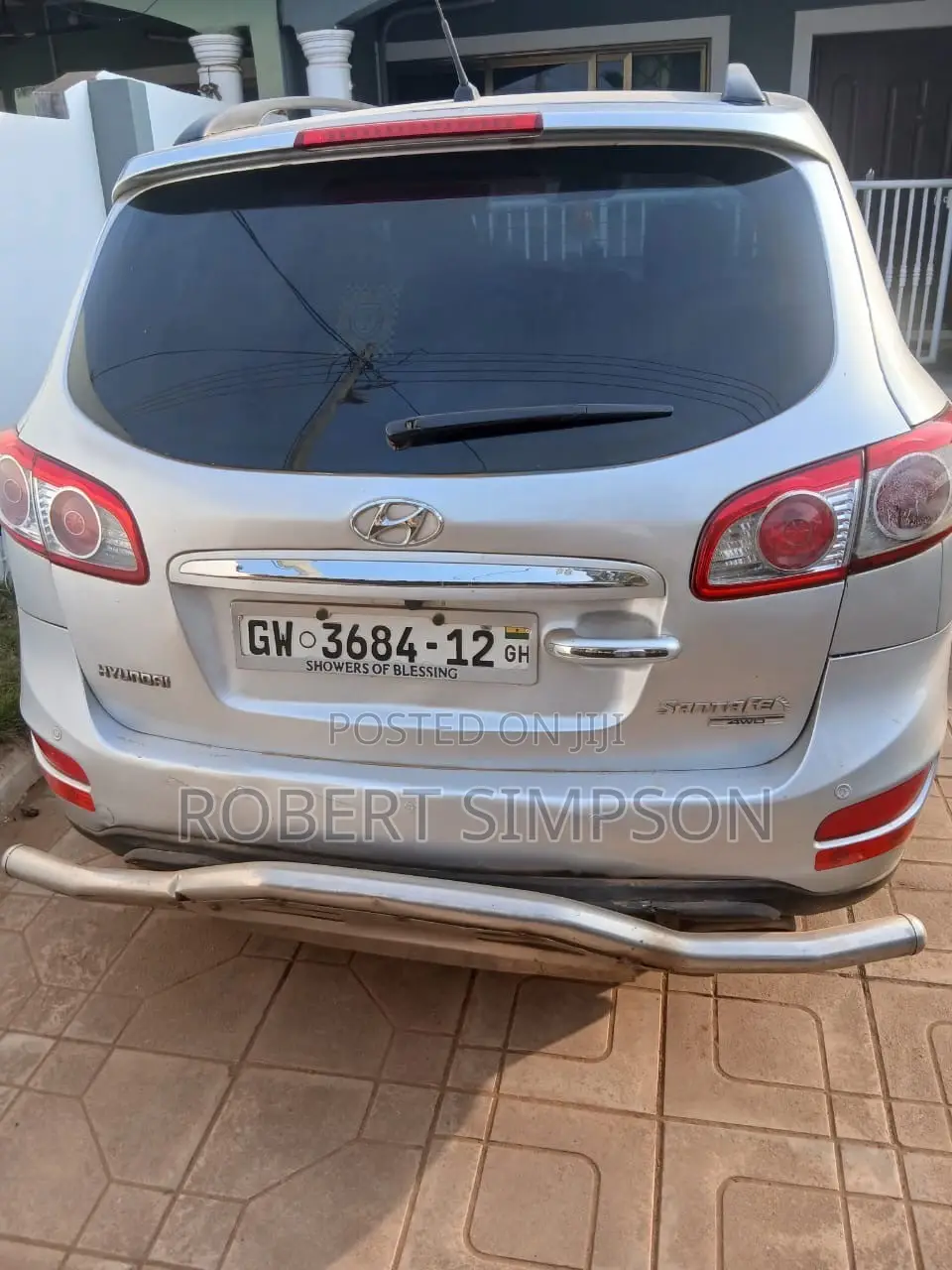 Hyundai Santa Fe SE 2012 Silver