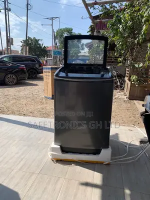Enjoy Original TCL 18kg TopLoad (Dark-Grey) WashingMachine Air Spin