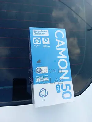 New Tecno Camon 50 Pro 256 GB Black