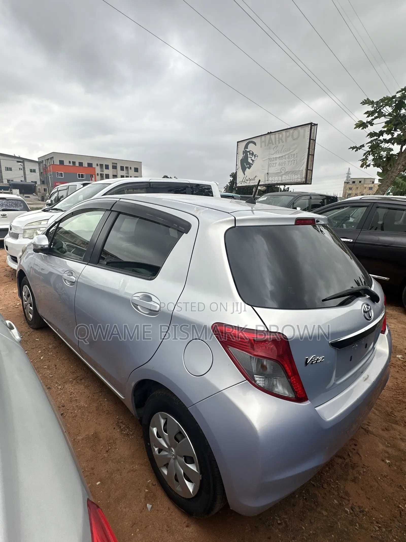 Toyota Vitz 2013 Silver