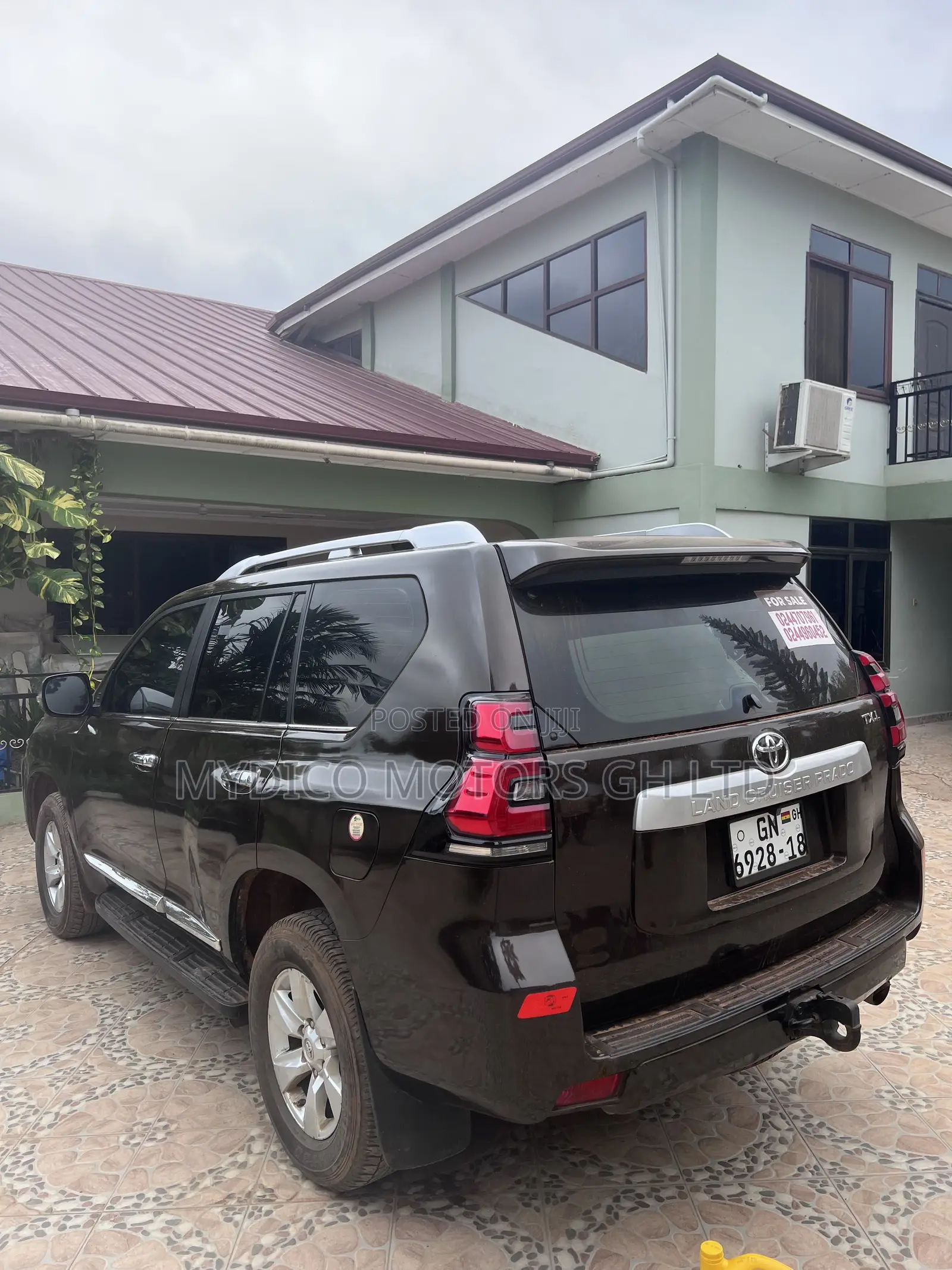 Toyota Land Cruiser Prado 4.0 Petrol TX-L 2018 Burgundy
