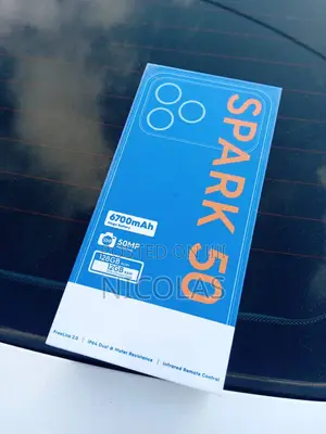 New Tecno Spark 50 128 GB Black