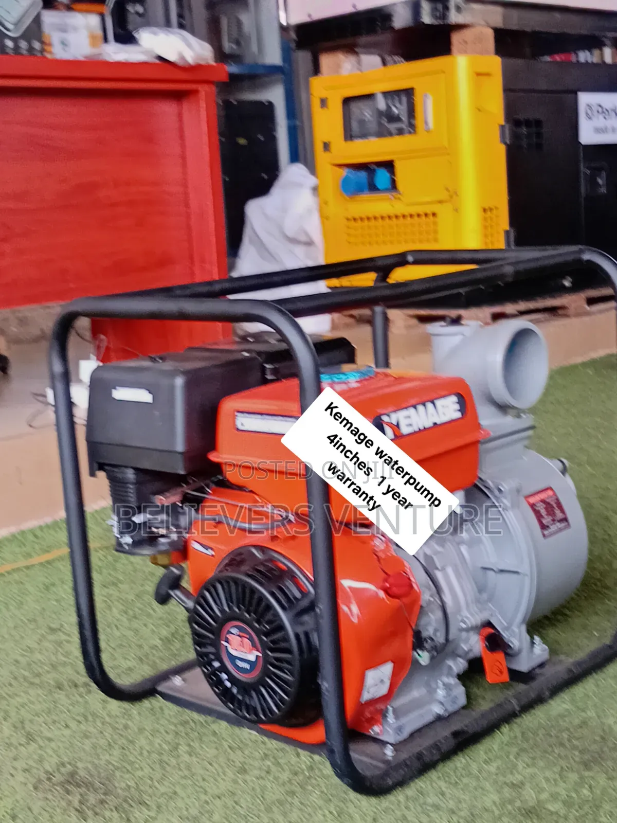 Kemage 4-Inch Water Pump – Strong Performance for Big Jobs