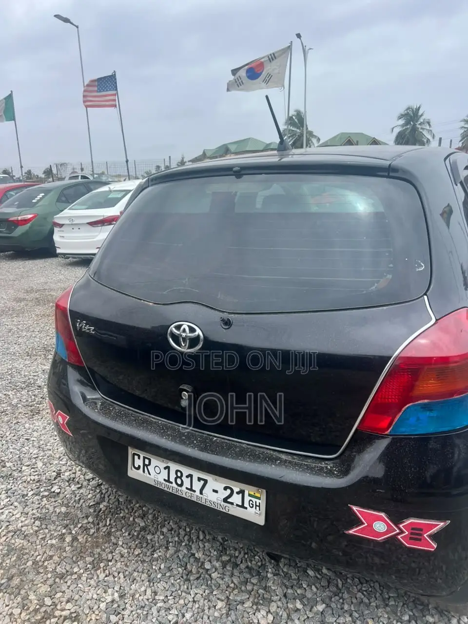Toyota Vitz 1.3 AWD 3dr 2010 Black