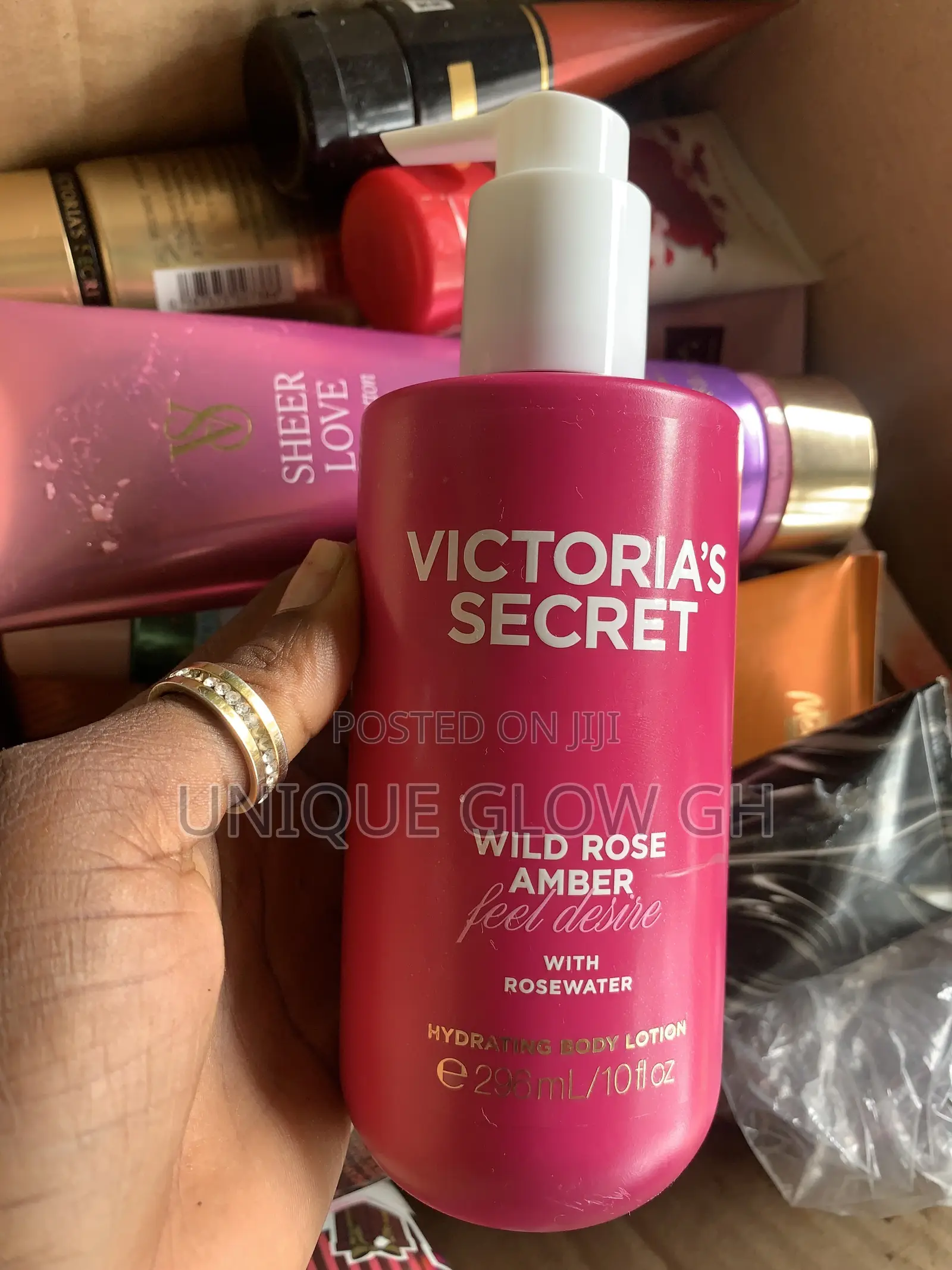 Wild Rose Amber Feel Desire Victoria’s Secret Body Lotion