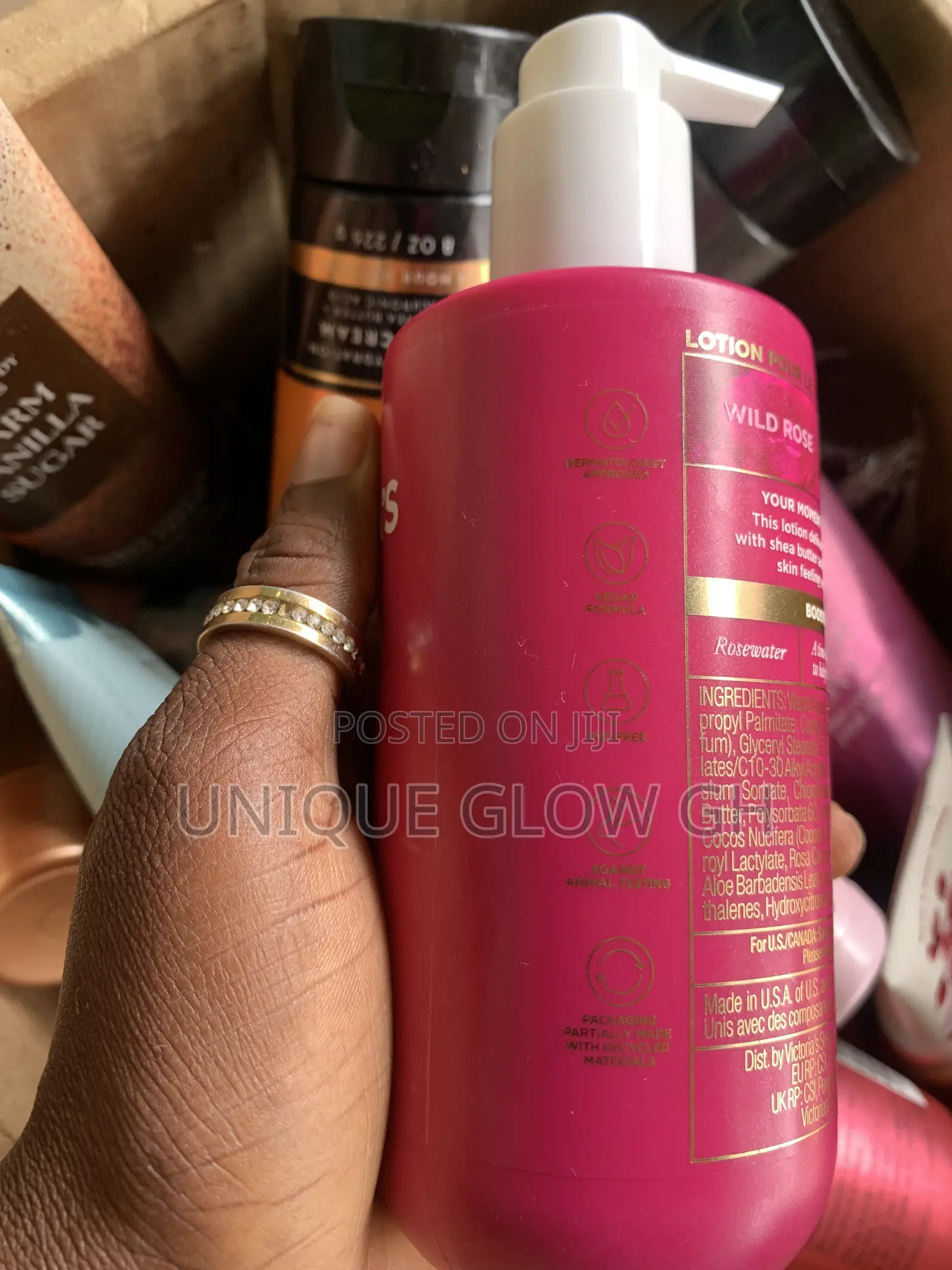 Wild Rose Amber Feel Desire Victoria’s Secret Body Lotion