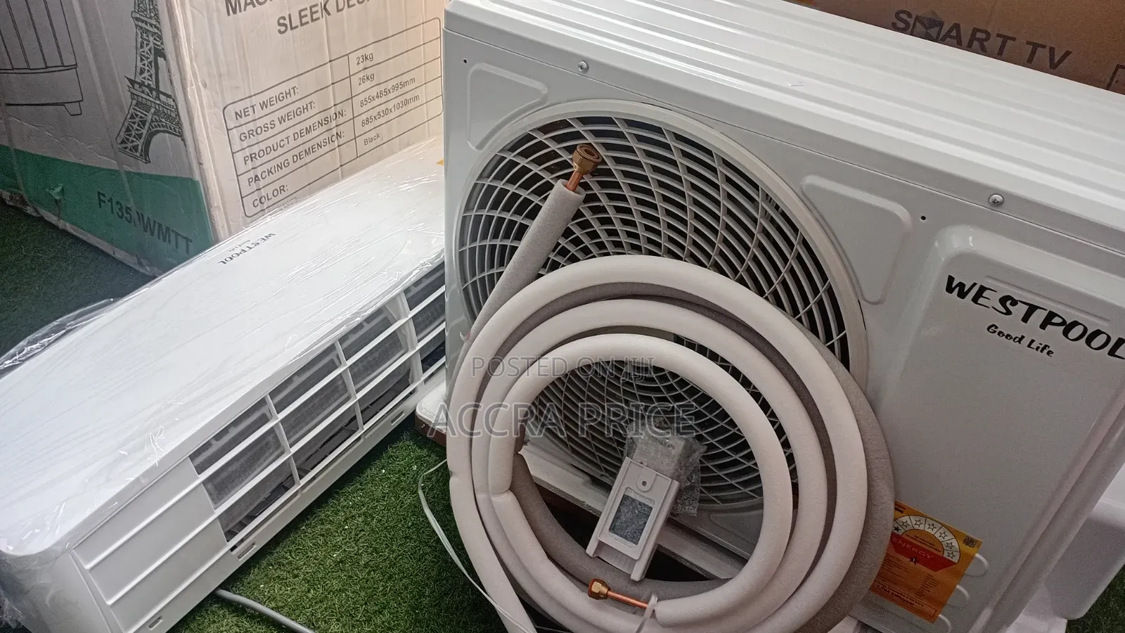 Graced Amongst Air Conditioners, Westpool 1.5hp Air Conditioners