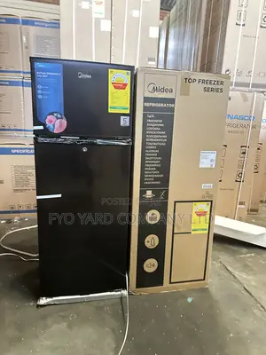 Long Lasting Midea 207 Liters Double Door Energy Efficient Fridge