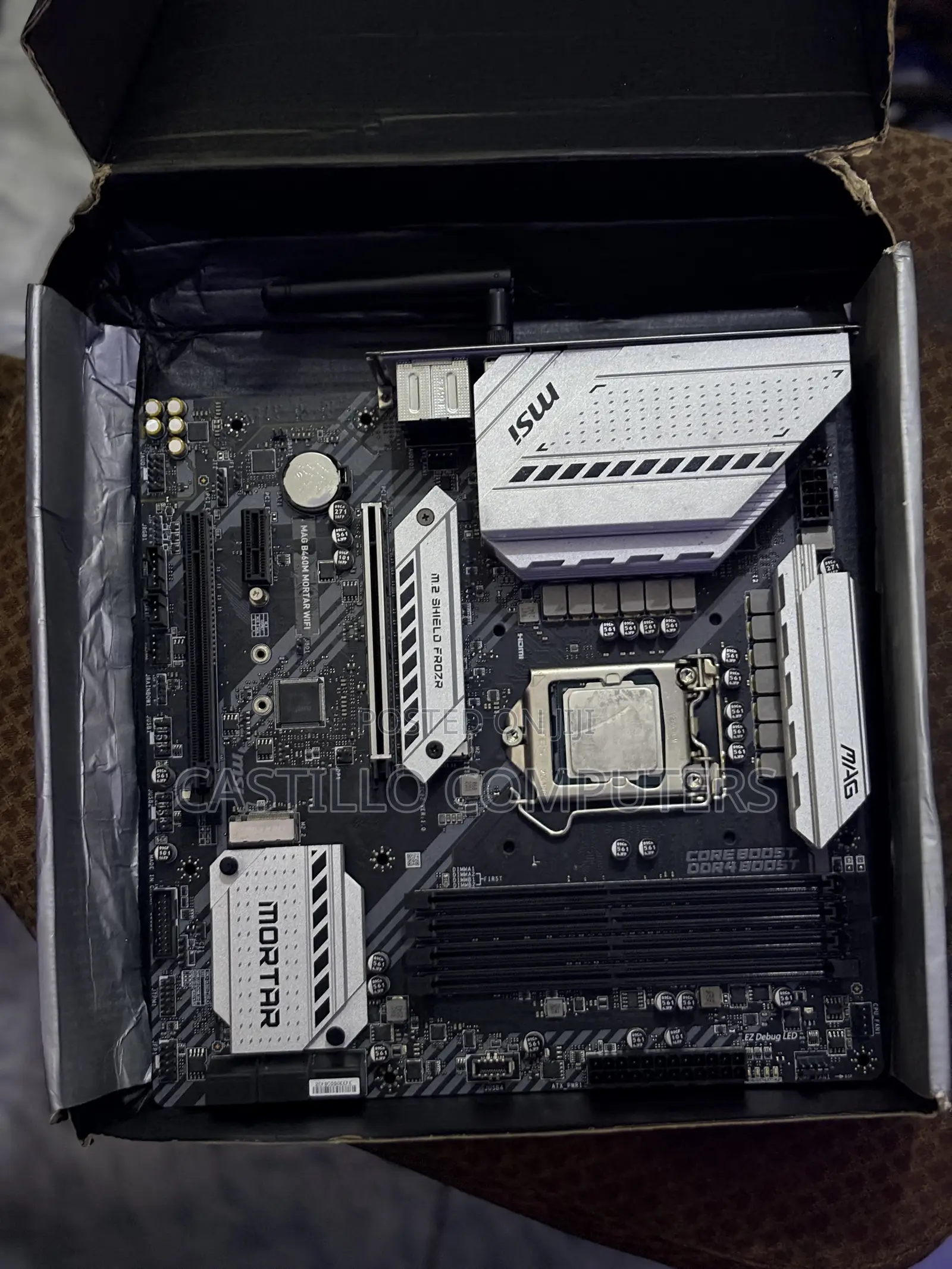 MSI Mag B460M Mortar Wifi + I5 10600kf