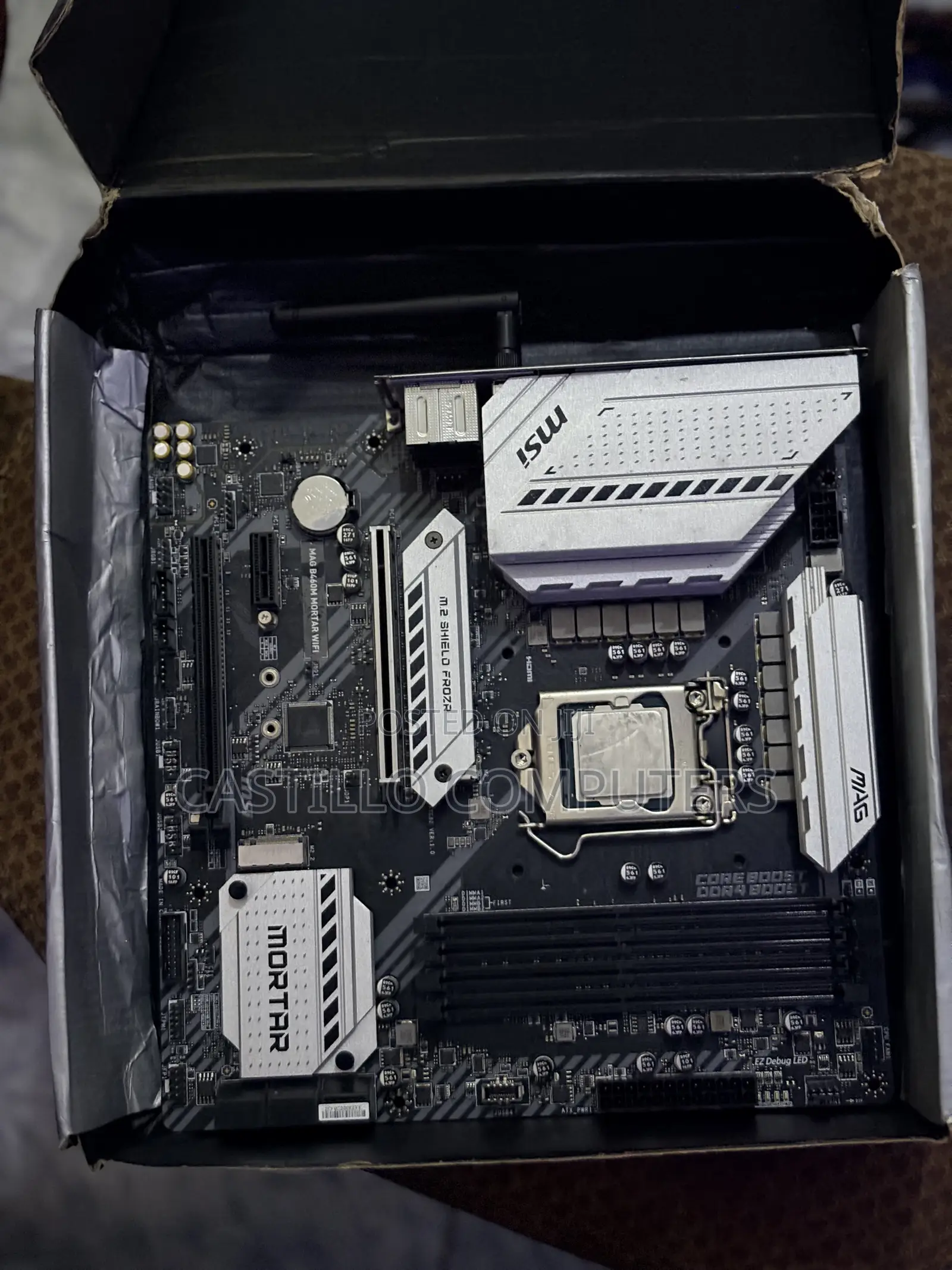 MSI Mag B460M Mortar Wifi + I5 10600kf