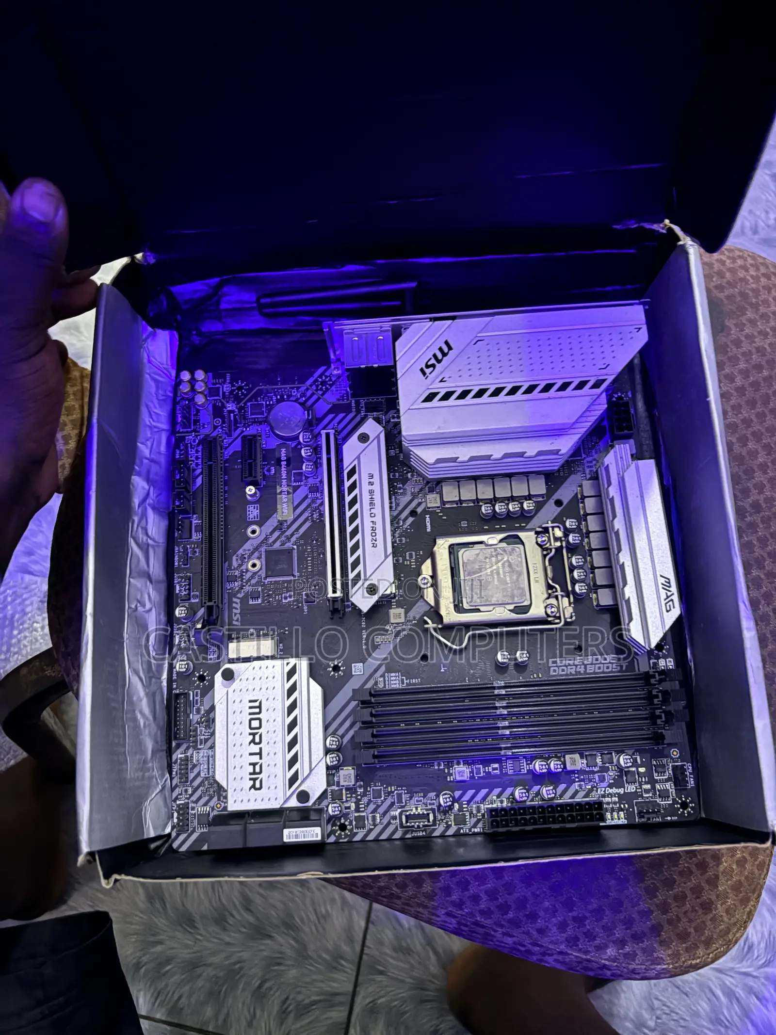 MSI Mag B460M Mortar Wifi + I5 10600kf