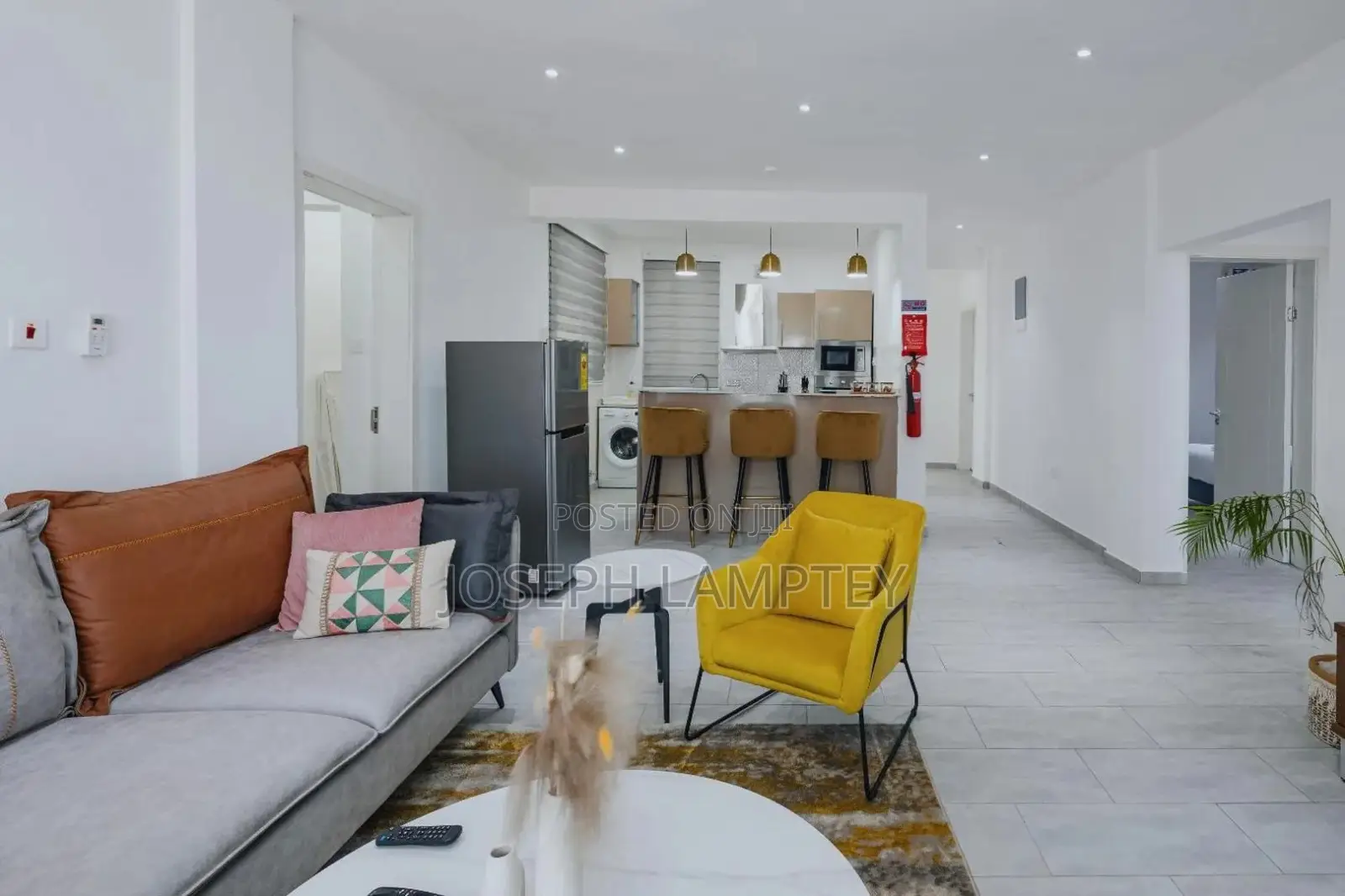Furnished 3bdrm Apartment in Joseph Lamptey, Airport Residential Area