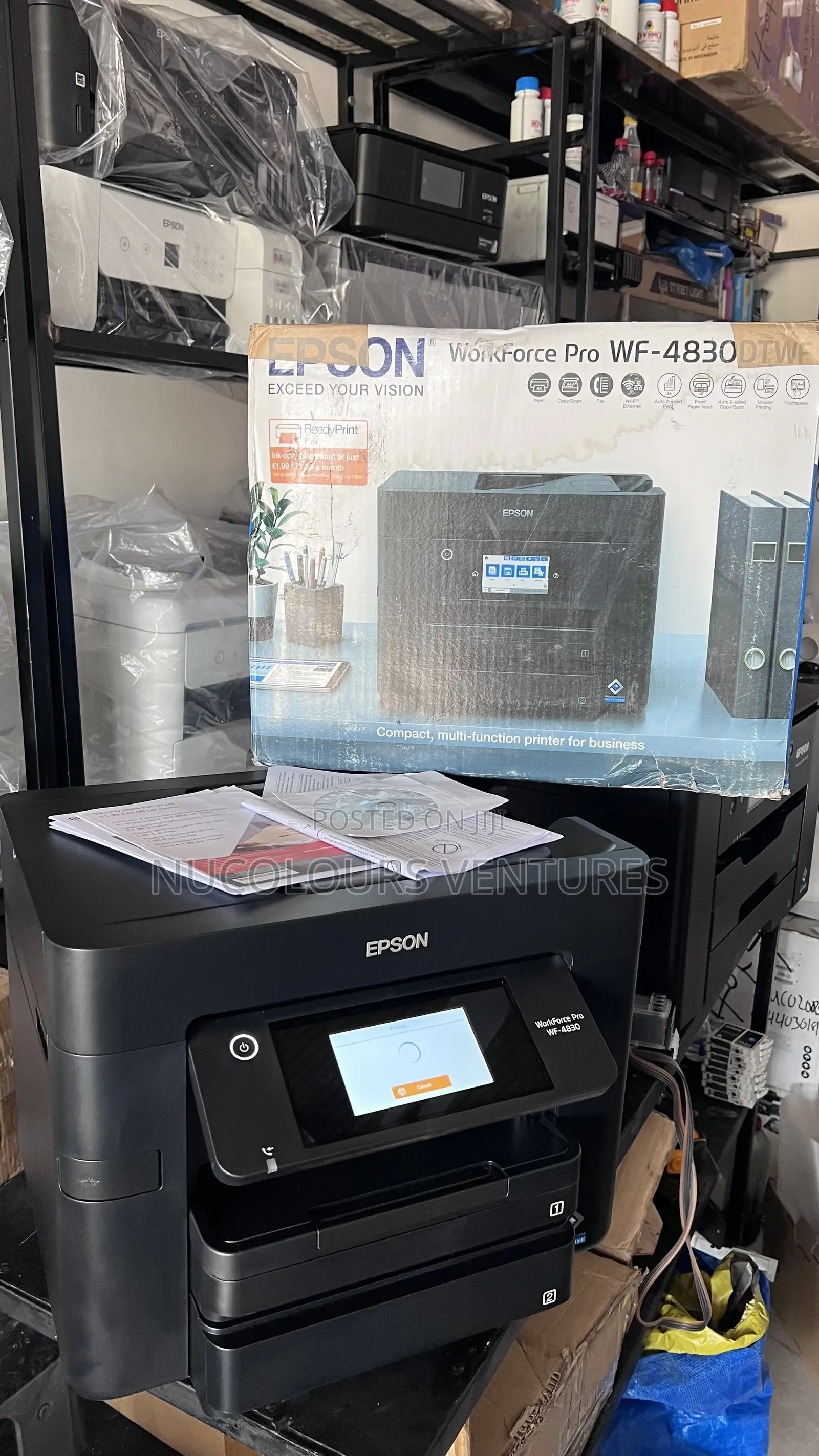 A4 Epson Wf-4830 Sublimation/ Document Printer