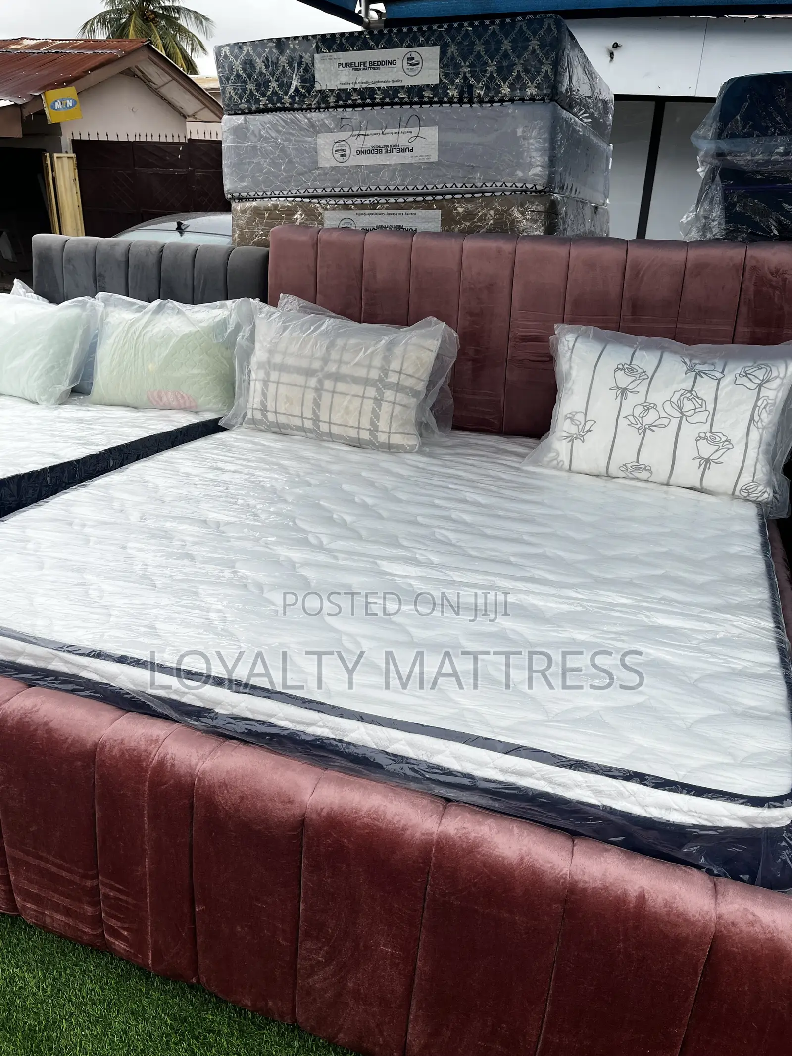 Compressed Mattress and Bed Frames