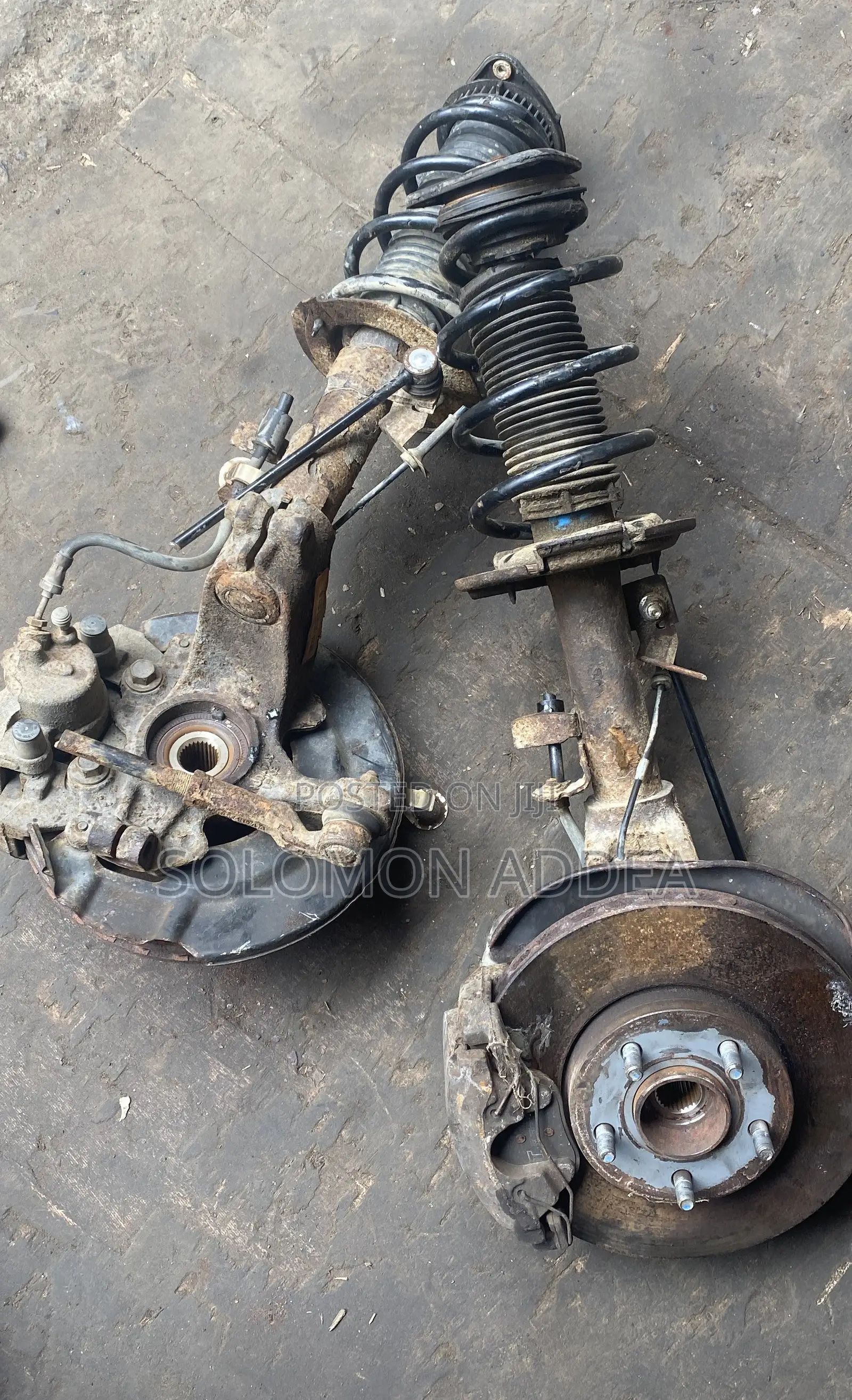Ford Focus Shocks Absorbers With Complete Hub