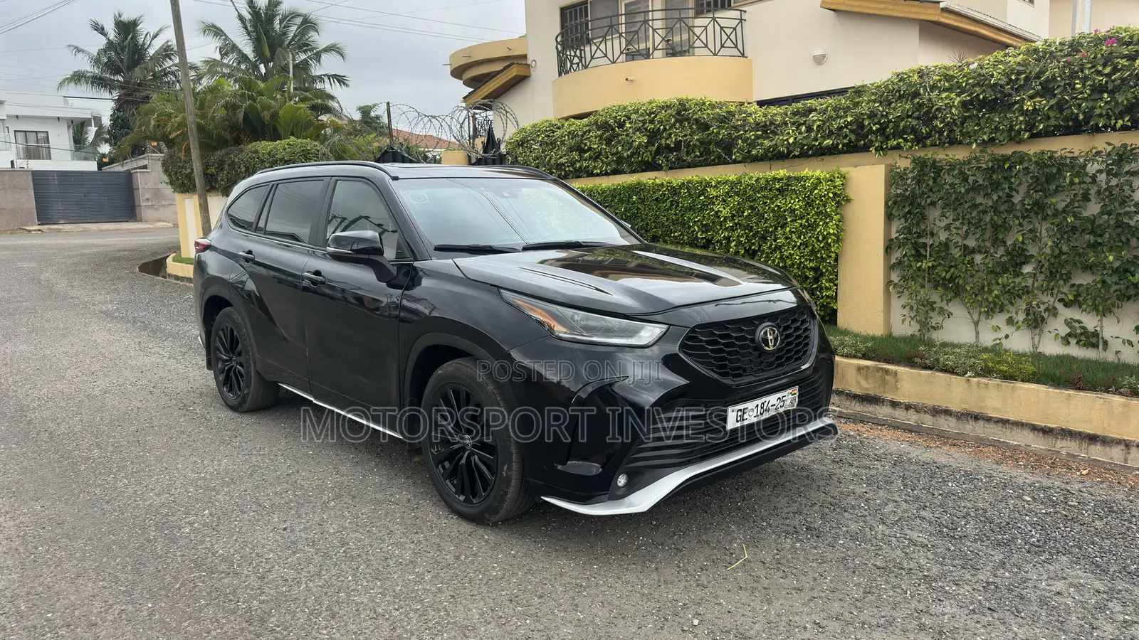 Toyota Highlander XSE AWD 2023 Black