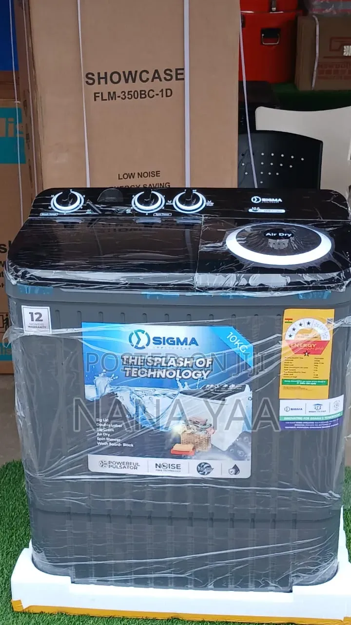 Sigma Quality Washing Machine 10kg Top Load
