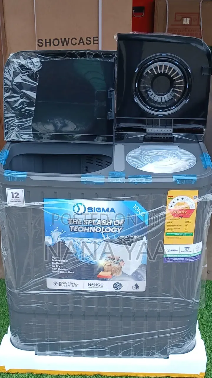 Sigma Quality Washing Machine 10kg Top Load